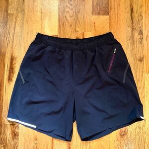 Lululemon Surge Men's L Black Athletic Shorts